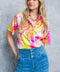 HELLO AROHA WOVEN TOP