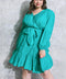 CATCH THE WIND WOVEN MINI DRESS