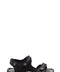 Black Breathable Strap Sandals-Wessi