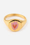 Heart Signet Ring