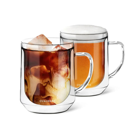 Double Wall Mug - 500ml/17oz (Set of 2)