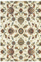 Medalia Kashan Rug Red/Green/Yellow/Beige