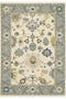 Medalia Area Rug - Cream. Blue Gray. Yellow
