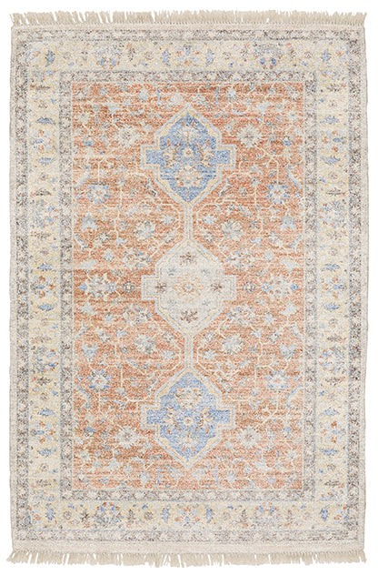 Medalia Malabar Rug Orange/Blue/Yellow