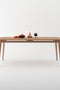 Isabella Mid Century Dining Table - American Solid Oak