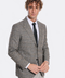 Checked Black Men Blazer - Wessi