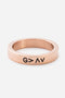 Rose Gold Highs and Lows Ring