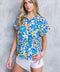 CRUISING THROUGH WOVEN TOP