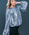 KEY IT DOWN WOVEN TOP
