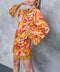CAUGHT FEELINGS WOVEN MINI DRESS