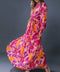 CHANGING LOCATIONS WOVEN MAXI DRESS