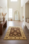 Hand-Knotted Sultanabad Vegetable-Dyed Wool Rug, 3' 4" x 4' 2" (K)