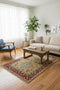 Sultanabad 100% wool Hand Made Rug - size 5' 8" x 7' 10" (P)