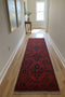 Terkaman Tribal Afghan Oriental Rug, size 2' 9" x 9' 6" (C)