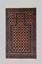 Terkaman Tribal Baluch Oriental Rug; 3' 5" x 4' 8" (A)