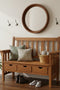 Mission 3 Drawer Entry Way Bench / Settee