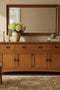 Mission 4 Door 4 Drawer Oak Sideboard - Michaels Cherry