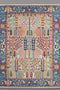 Bakhtiar 100% Wool Oriental Rug, size 8'1" x 10'