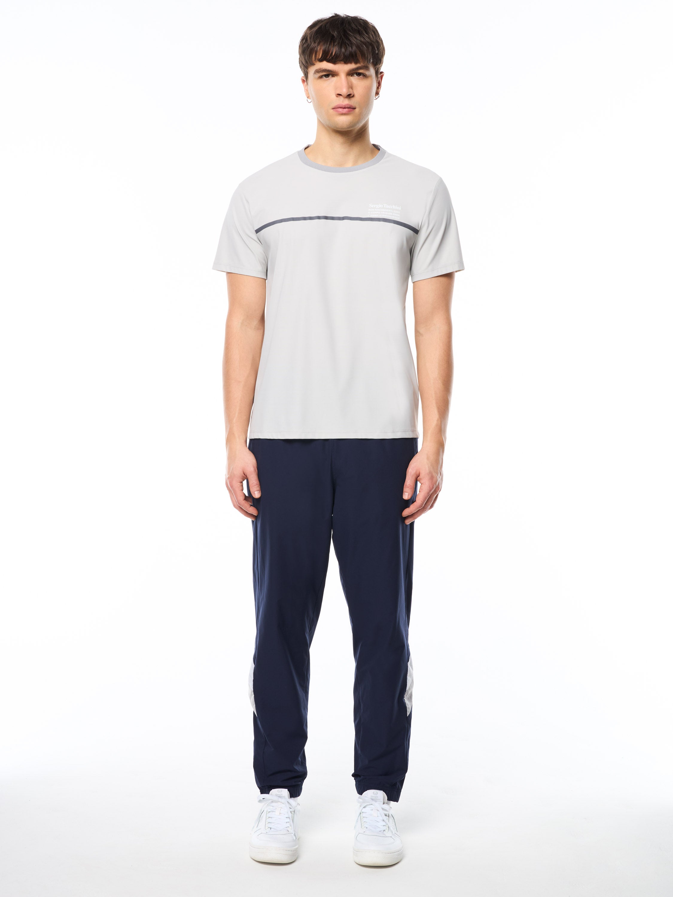 Campo Court T-Shirt- Quiet Grey