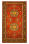 Antique Khotan Samarkand Rug, circa 1910's, size 4' 9" x 9"