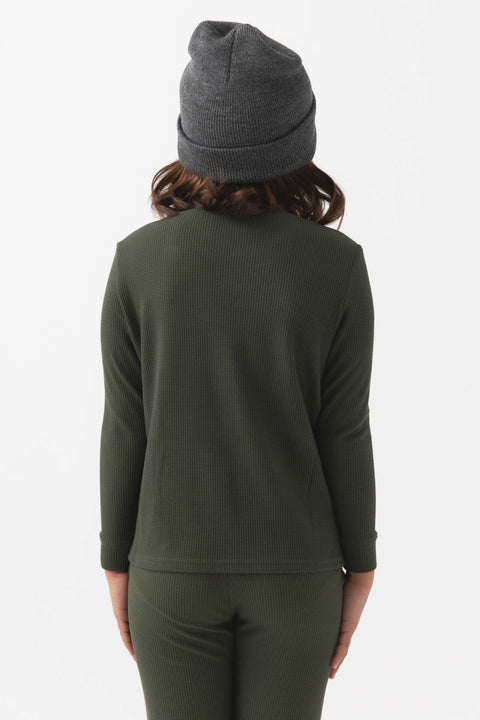 Children's Bamboo Waffle Knit Base Layer Set