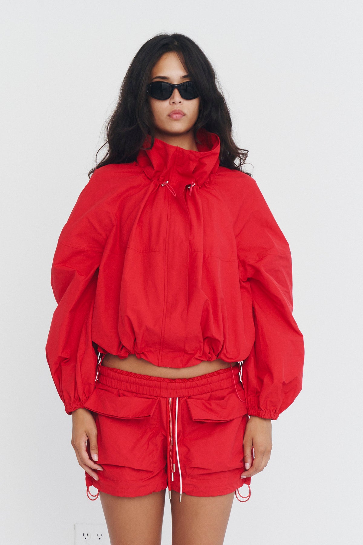 ALMA  JACKET IN RED