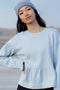 Country Peplum Crew