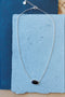 Silver Quartz Pendant Necklace