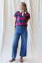 High Rise Seamed Wide Leg Ankle