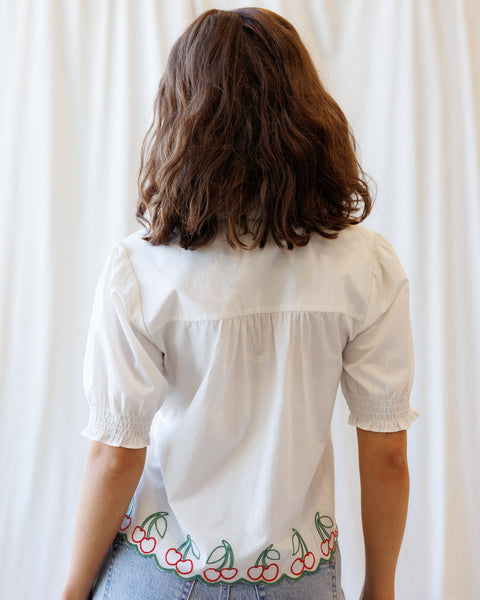 Cherry Cute Button Down