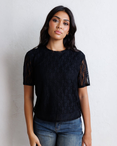 Laid Back Lace Tee