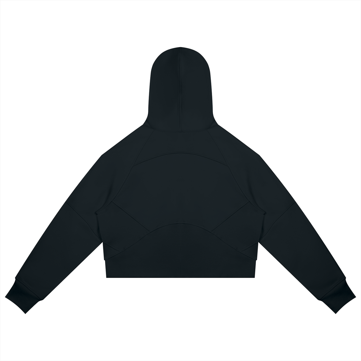 Cropped Zip Hood