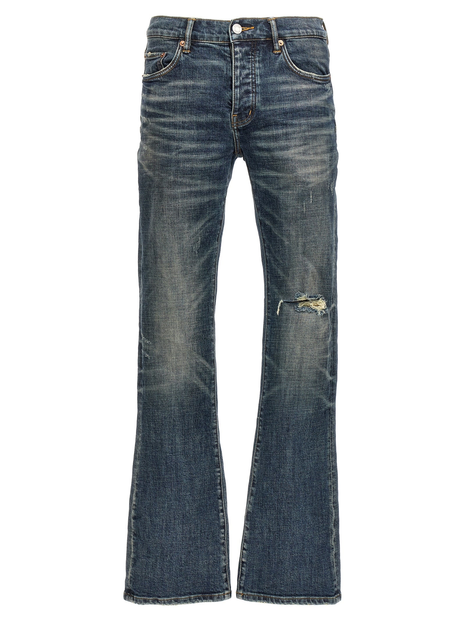 1 Year Dirty Fade Stretch Denim Jeans