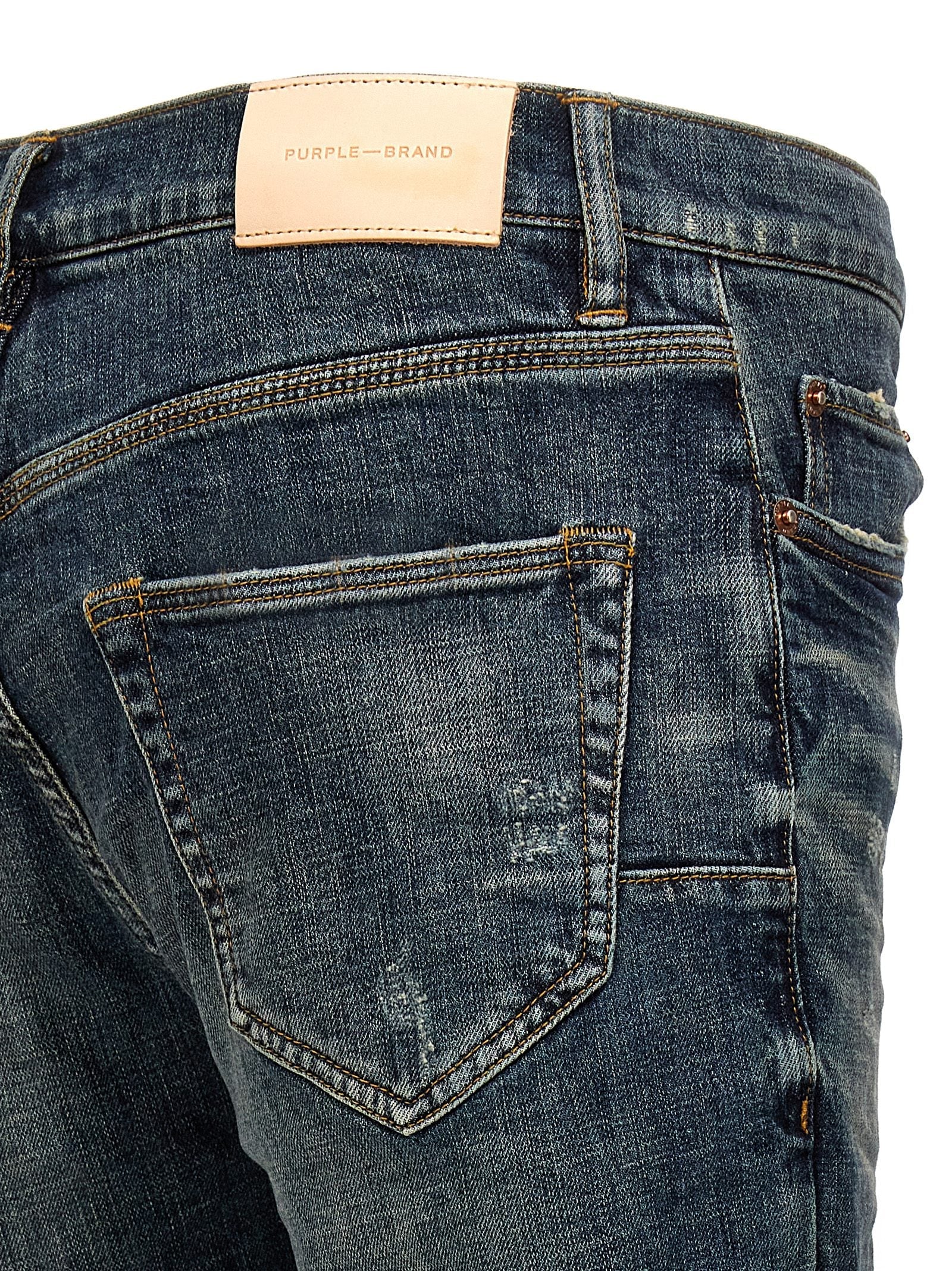 1 Year Dirty Fade Stretch Denim Jeans