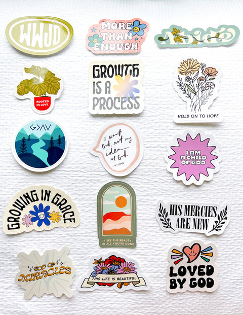 50 Mystery Stickers