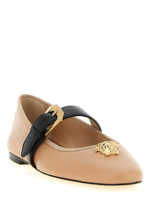 Versace La Medusa Ballet Flats