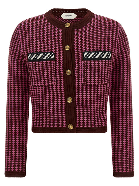 Versace Crochet Cardigan