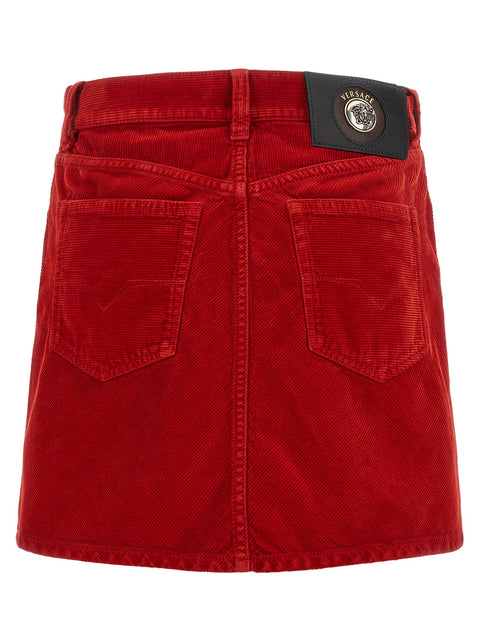 Versace Corduroy Skirt