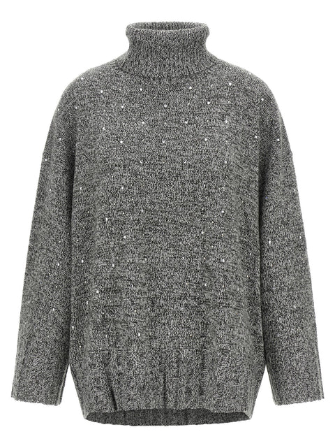 Pinko Crystal Turtleneck Sweater