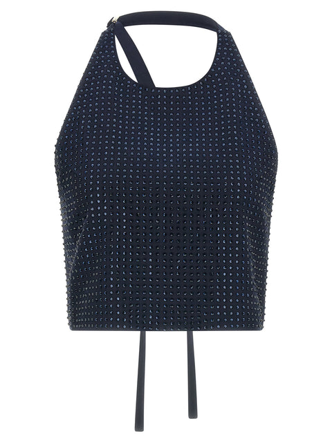 Pinko Arbaia Rhinestone-dyed Top