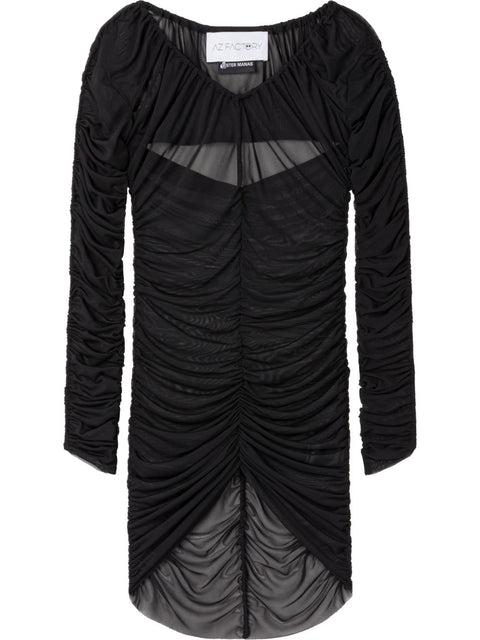 Az Factory By Ester Manas Cut-out mesh top