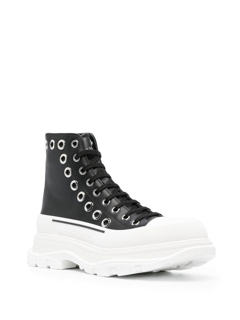 Alexander McQueen tread slick ankle boots