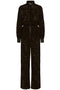 Dolce & Gabbana lace-trim long-sleeve jumpsuit