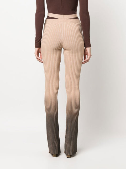 AndreĀdamo AndreÄdamo Printed cut-out trousers