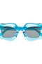 Bonsai oversized curved-frame sunglasses