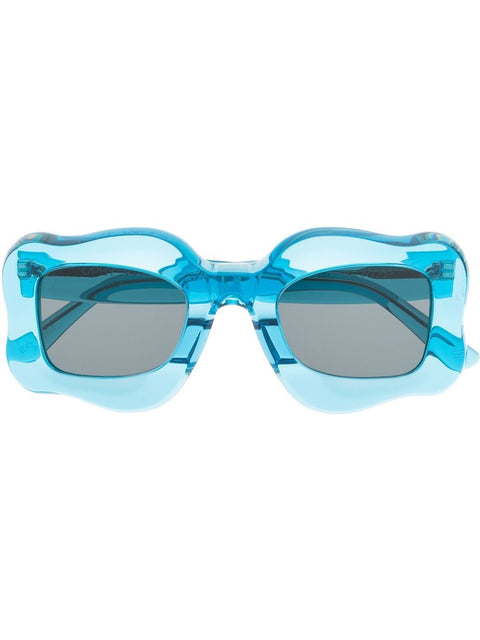 Bonsai oversized curved-frame sunglasses