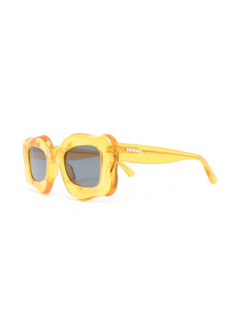 Bonsai oversized curved-frame sunglasses