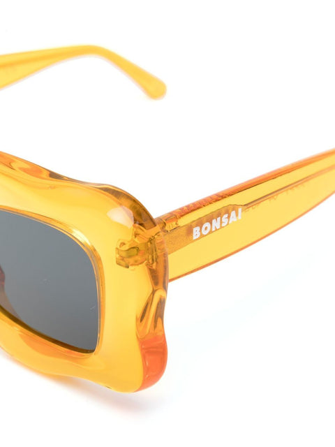 Bonsai oversized curved-frame sunglasses