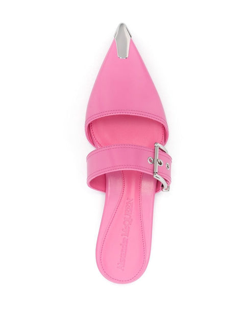 Alexander McQueen flat mules