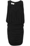 Saint Laurent Sleeveless Draped Minidress